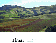 Tablet Screenshot of almarosawinery.com